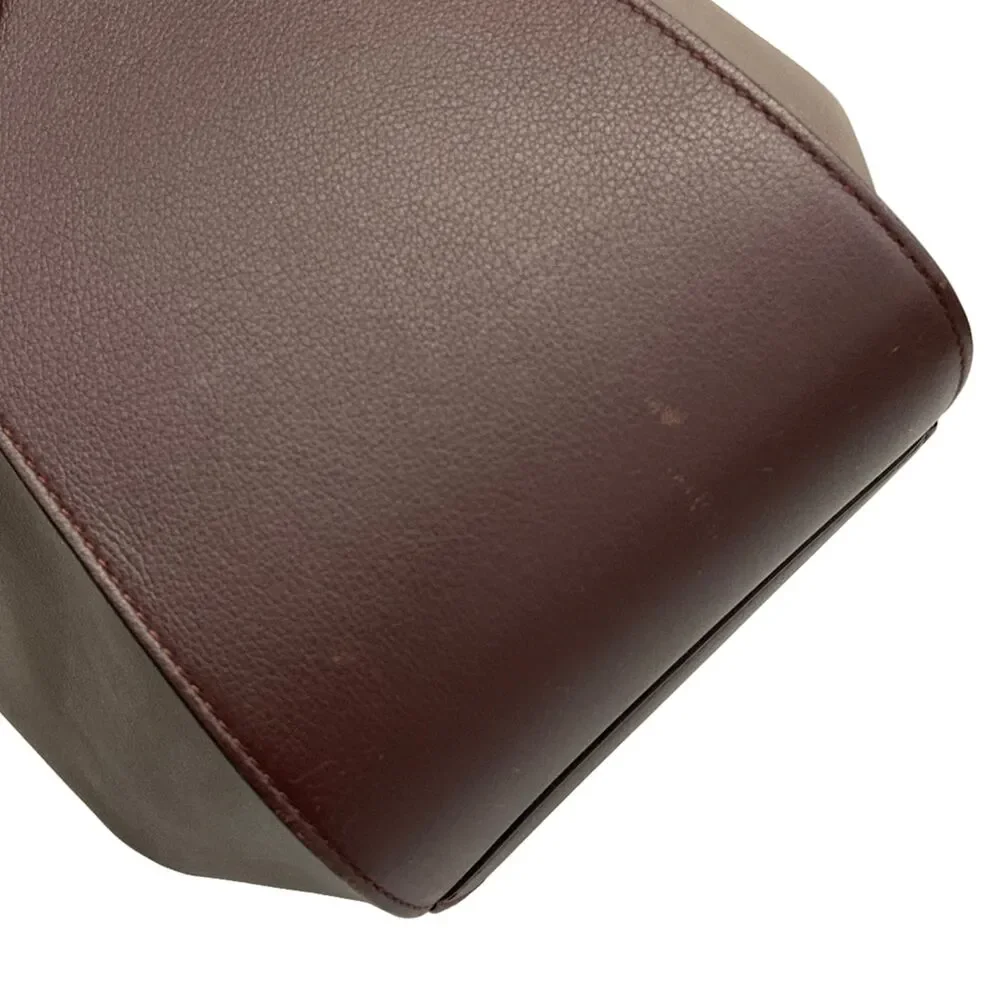 Loewe Hammock bag small Handbag 387.30WS35 Dark Brown Bordeaux Brown